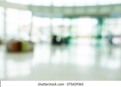 Abstract Blur Hospital Interior For Background