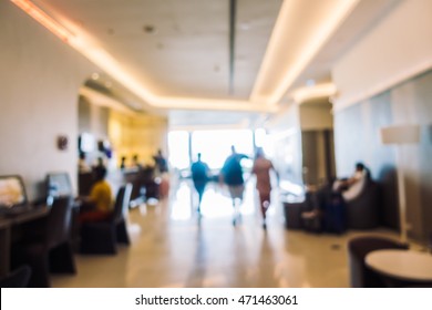 Abstract Blur Hotel Lobby Interior Background Stock Photo 471463061 ...