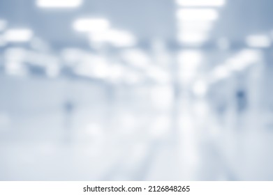 abstract blur inside airport without people Because of the effects of covid-19 - Shutterstock ID 2126848265