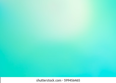 Abstract blur light gradient  blue   green soft pastel color wallpaper background 