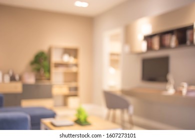 Abstract blur living room interior for background. - Powered by Shutterstock