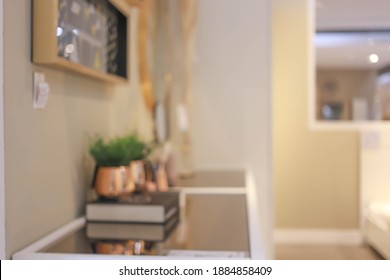 Abstract blur living room interior for background - Shutterstock ID 1884858409