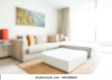 Abstract Blur Living Room Interior Background Stock Photo 443544583 ...