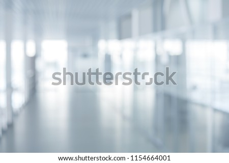 Abstract blur modern business office background with blur for your design