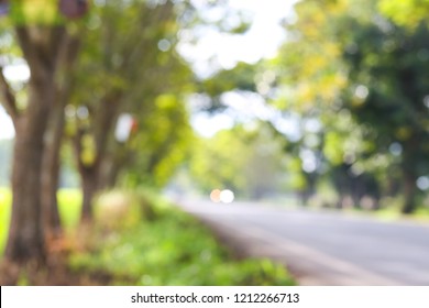 Abstract Blur Road Forest Background Travel Stock Photo 1212266713 ...