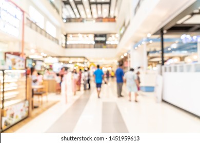 abstract blur shopping mall for background