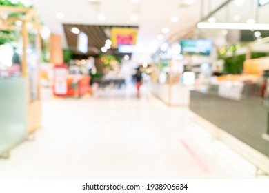 abstract blur shopping mall for background