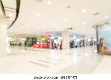 abstract blur shopping mall and retail store for background