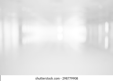Abstract Blur white room  for background