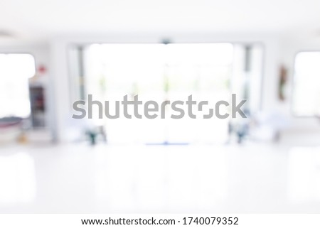 Abstract blured Background  in lobby Interior hotel 