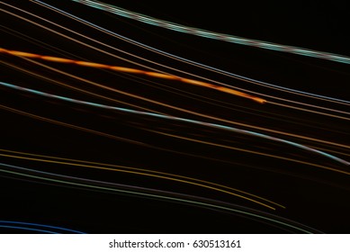 Abstract blurred background. Colorful of light in the night. - Shutterstock ID 630513161