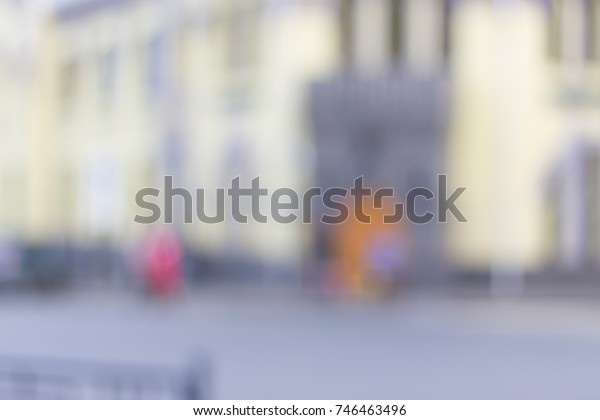 Abstract blurred
background of a day
city