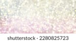 Abstract blurred delicate, pearlescent, pink and yellow color gradient with bokeh background. For web design banner concept.