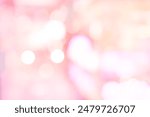 abstract blurred double exposure circle light beautiful pink background for design