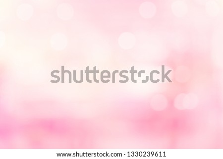 abstract blurred elegant soft pink blush with double exposure bokeh background for design as banner,presentation,ppt slide show