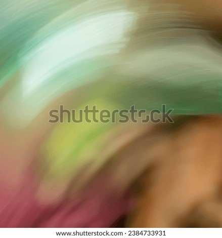abstract blurred fuzzy background of festive bright colors (maroon, green, orange, white)