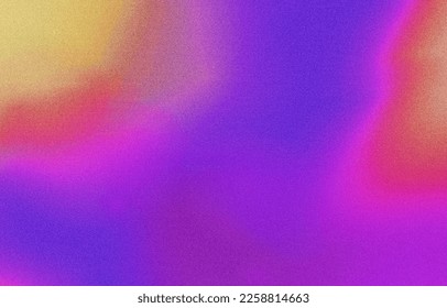 Abstract blurred grainy gradient background texture. Colorful digital grain soft noise effect pattern. Lo-fi multicolor vintage retro. VHS Glitch Texture - Shutterstock ID 2258814663