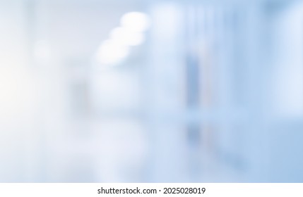 Abstract Blurred Hospital Clinic Interior Background Stock Photo ...