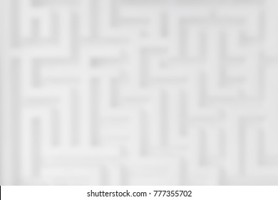 Abstract blurred labyrinth pattern as background - Shutterstock ID 777355702