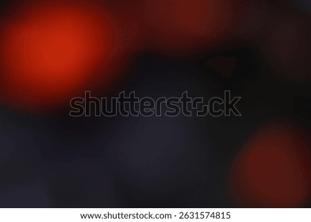 Abstract Blurred Lightscape with Deep Contrasting Hues and Gloaming Shadows