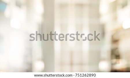 Abstract blurred living room decoration interior for background.