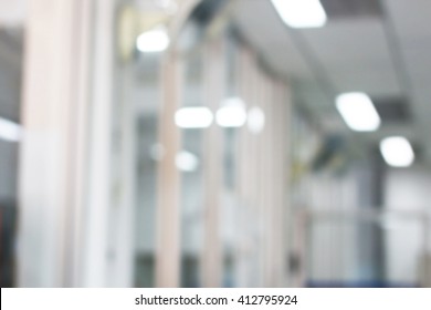 Abstract Blurred Office Backdrop 