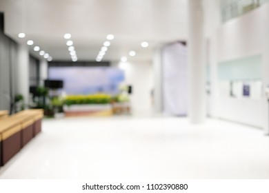 Abstract Blurred Office Interior Space Background Stock Photo ...