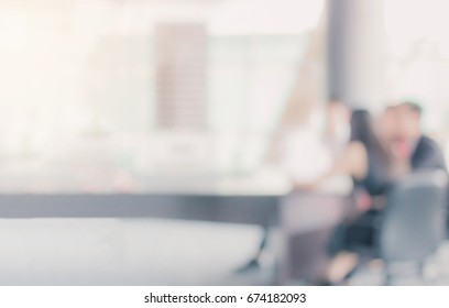 Abstract blurred office interior space background - Business concept - Shutterstock ID 674182093