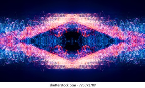 abstract blurred of pattern light, for background usage