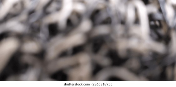 Abstract and blurred photo illustration of curly floor carpet, gray and cream colors. for backgrounds and wallpapers, digital and web design. - Shutterstock ID 2365318955