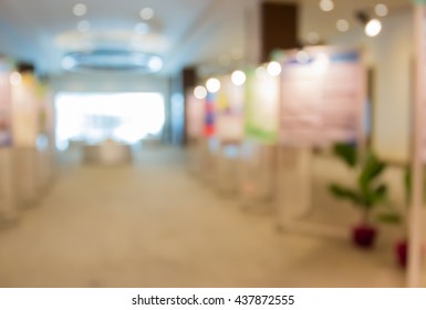 Abstract Blurred   Poster Presentation Event  For Background