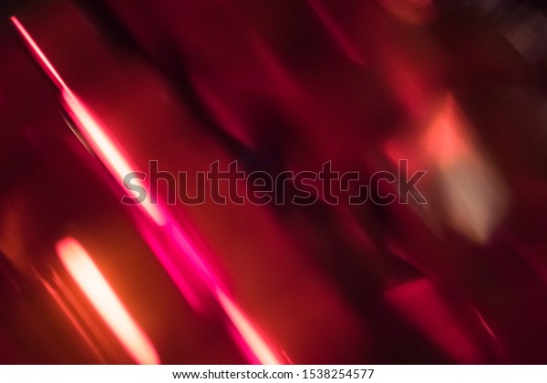 Abstract Blurred Red Neon City Lights Stock Photo Edit Now 1538254577