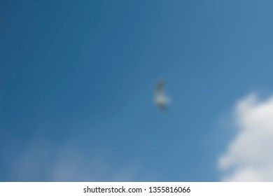 Abstract blurred sky clouds background 