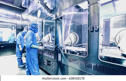 Abstract, blurry, bokeh background,  image for the background. Medicine, pharmacy, public health and the concept of pharmacy and the manufacture, laboratory science. - Shutterstock ID 638418178