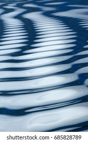 Abstract Of Boat Wake Pattern