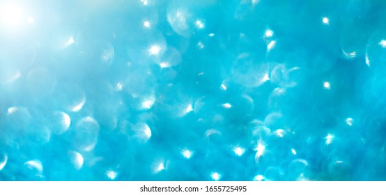 Abstract bokeh background. Blue bokeh lights. - Shutterstock ID 1655725495