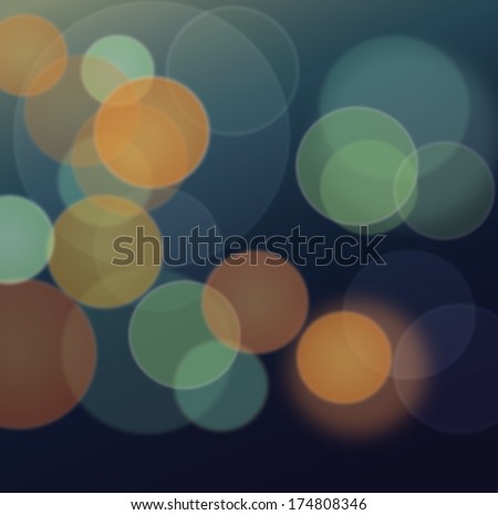 abstract bokeh backround filtered effect retro colors