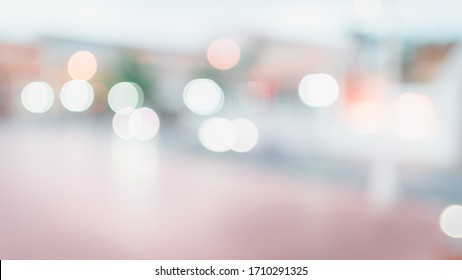 abstract bokeh blur light background , bokeh style in the city