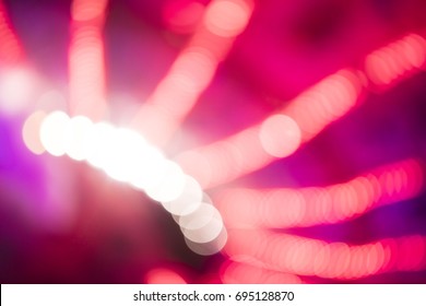 Abstract Bokeh. Casino Lights.