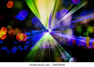 Abstract bokeh light background