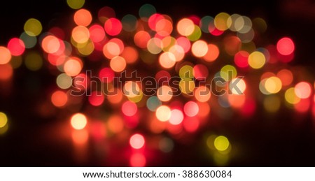Abstract bokeh light background