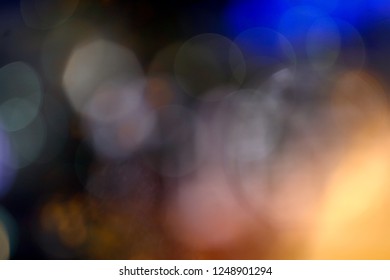 Abstract bokeh with soft light background illustration