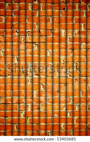 abstract brick pipes background