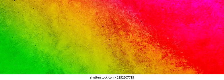   Abstract bright green red background  Gradient  Colorful background and space for design  Web banner  Wide  Panoramic                              
