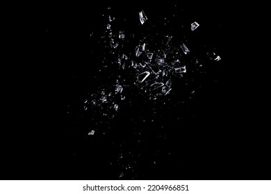 abstract broken glass for overlay textures background
