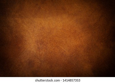 Abstract brown leather texture may used as background. Simple background texture. - Shutterstock ID 1414857353