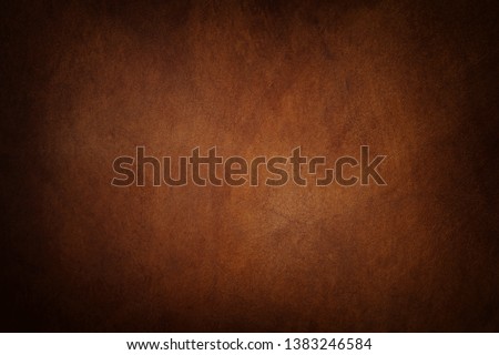 Abstract brown leather texture may used as background.