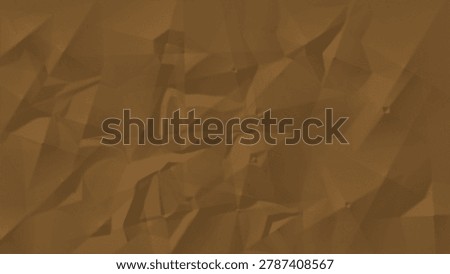 Abstract Brown Polygon Background Featuring Modern Geometric Low Poly Texture