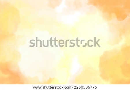 Abstract brown watercolor background texture