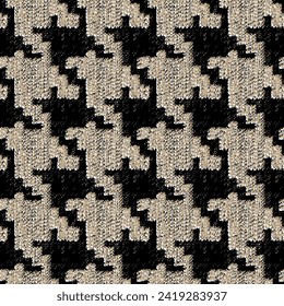 Abstract brush Effect Textured Background. Seamless Pattern.Fabric design.